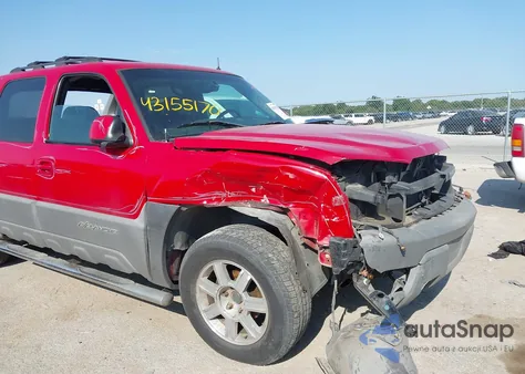 2002 Chevrolet Avalanche 1500 from USA, damaged, VIN 3GNEK13T42G279633